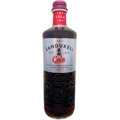Carbonated drink cola flavor, ZANDUKELI, 500 ml